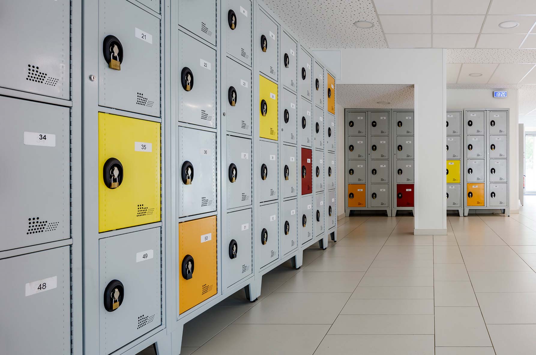 Inspectable student lockers